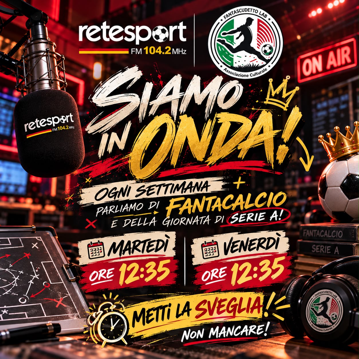 Finita la sosta: i nazionali hanno segnato, il mercato non si è fermato (e noi andiamo in radio!)